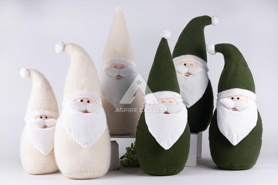 Merry Fabric Santa Delights